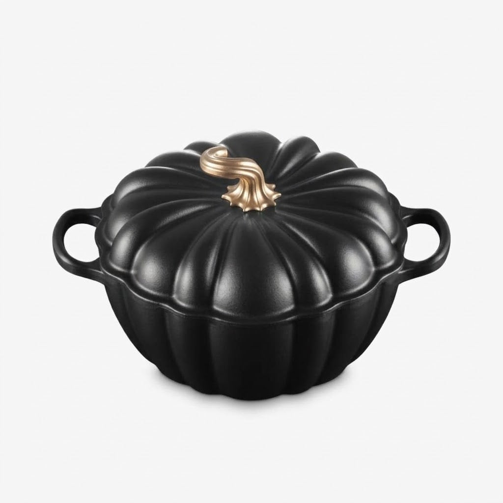 Cocotte Citrouille en fonte émaillée