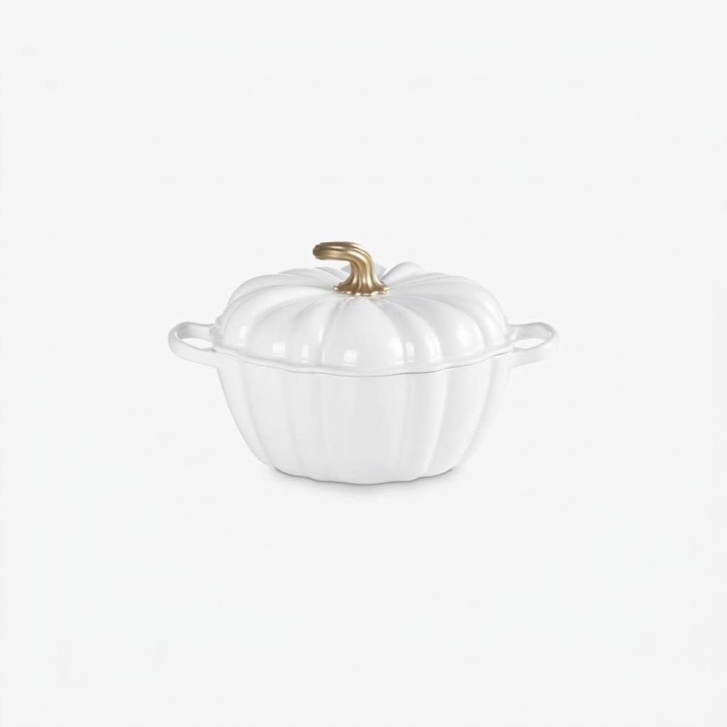 Cocotte Citrouille en fonte émaillée
