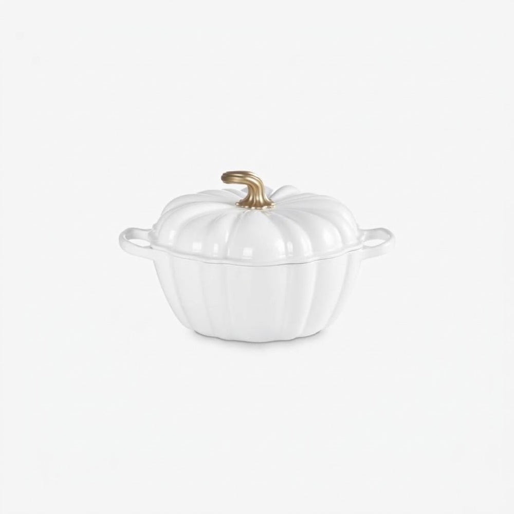 Cocotte Citrouille en fonte émaillée