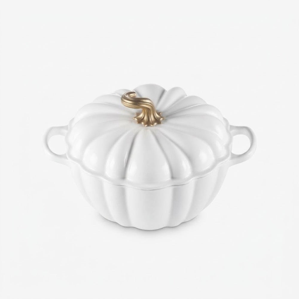 Cocotte Citrouille en fonte émaillée