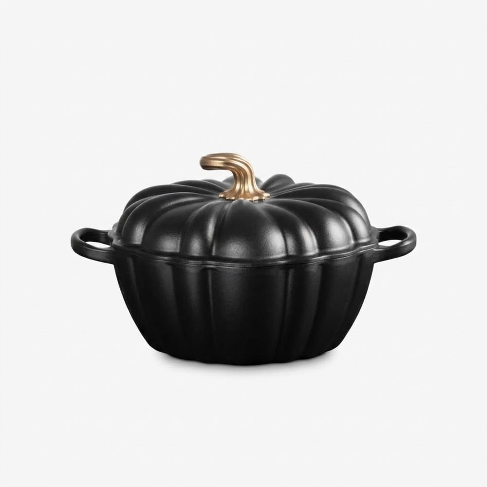 Cocotte Citrouille en fonte émaillée