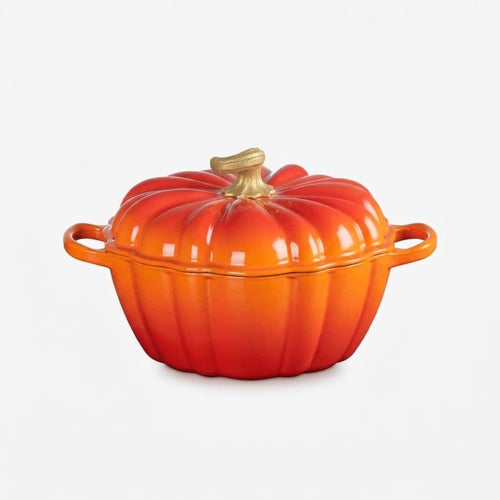 Cocotte Citrouille en fonte émaillée
