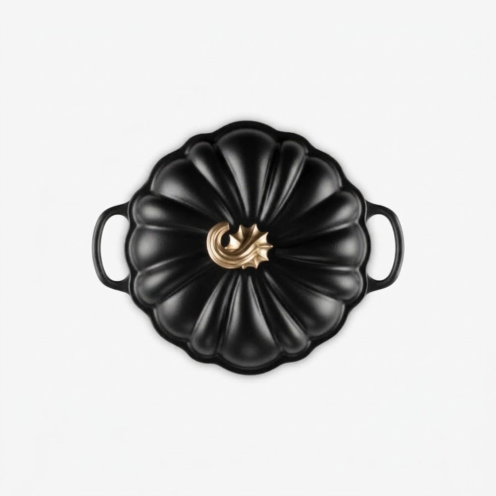 Cocotte Citrouille en fonte émaillée